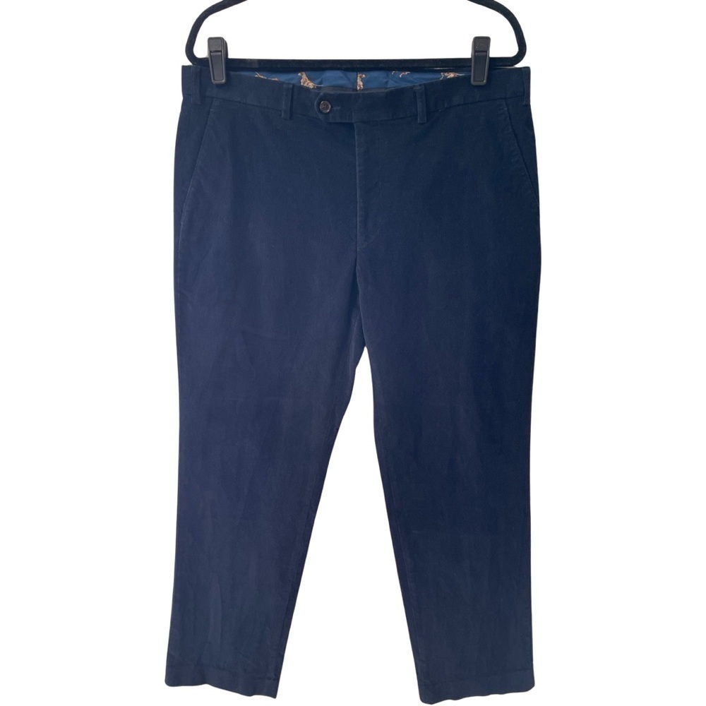 Lauren Ralph Lauren Mens Navy Blue Corduroys Size 36x30
